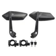Brand New Rearview Mirror Reversing Mirror 22-25mm Black Rearview Mirror