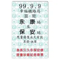 在飛比找蝦皮商城優惠-萬用趣味票卡/悠遊卡貼紙 - 永保安康［收藏天地］