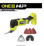 ONE+ 18V Cordless Oscillating Multi-Tool Kit with 2.0 Ah Battery