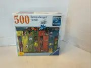 Ravensburger Color Palettes 500 Puzzle Athlete's Palette Locker New Sealed