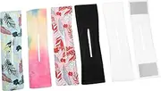 Vaguelly 6Pcs Hair Bun Makers for Women Twisted Hair Bands for Easy Styling Unique Printed Design for Parties and Everyday Use present for Friends