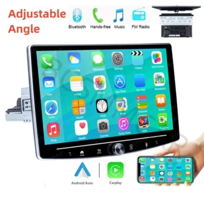 Android 12 10in Touch Screen Car Stereo Radio GPS For Apple Carplay Mirrorlink