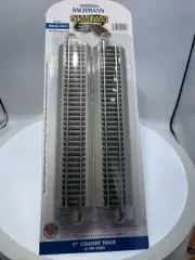 Bachmann HO On-30 Nickel-Silver Track 4 pieces NIB 44511 NEW 9" Straight