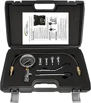 BETOOLL 8pcs Petrol Engine Cylinder Compression Tester Kit Automotive Tool Gauge