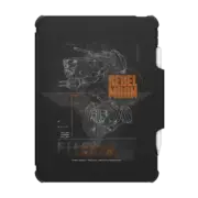 iPad Air (4th/5th gen) Impact Folio Case Fighter Ship iPad Case
