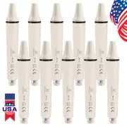 10 Dental Ultrasonic Scaler Piezo endo Handpiece fit EMS Woodpecker scaling Tip