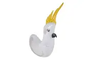 Airtime 92x85cm Cockatoo Swimming Pool Racer Floater w Repair Patch Kids 3y+