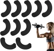 Dumbbell Rack Pad | 10X Protective Barbell Pads for Dumbbells,Exercise Equipment Replacement Parts, Fitness Tool Accessory for Secure Storage
