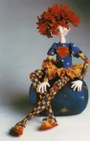 Cloth Art Doll Pattern "Super Zoey" By Julie McCullough