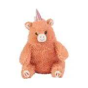 Annabel Trends Plush Chubby Bubby Kids Animal Soft Unicorn 24x16cm Orange 0y+