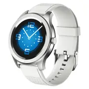Smart Watch HD Full Touch Clock Fitness Tracker Bracelet Heart Rate Monitor Smartwatch for Android IOS - White