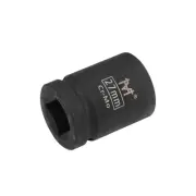 3/4" Drive by 27mm Shallow Impact Socket Cr-Mo Alloy Steel 6-Point Metric