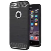 Apple iPhone 6/6s Case, Rugged Shockproof Heavy Duty Snti Slip Protective Case Cover (Black)