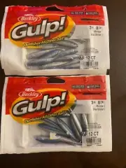 2 - Berkley Gulp!, Minnow, Blue Shiner, 3", 12 ct.