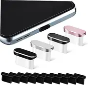 14 Pcs Waterproof Plug Phones Ports Caps c Cover Type c Plugs Caps c Plug C Port Cap Type c Covers Small Phones Ports Covers Type c Plugs Small Phones Ports Plugs Metal