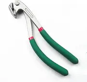 Car Door Fender Panel Crimp Dent Edge Pliers Car Fender Edge Repair Tools Paintless Dent Repair Kit Autobody Metal Repair Tool for Wheel Eyebrow Flat Hole Pliers Green