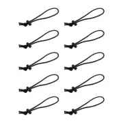 10Pcs Elastic Bungee Strap Hook for Fastens Cord Fastener Rope Hook Strap Set