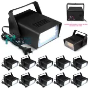 1~10Pcs Disco Strobe Light Party Led White Lights Halloween Flashing Stage Light