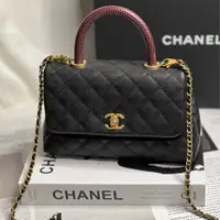 在飛比找PopChill優惠-[二手] CHANEL COCO HANDLE 小款24公分