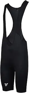 [CUORE] Men's Comfort Pro Bib Short, Padded Bike Bib Shorts