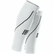 cep Mens Progressive + Compression Calf Sleeves 2.0 White V - NEW