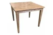 MF Solid Oak Timber Square Dining Table