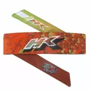 New HK Army Paintball Headband Head Band - Retro Liquid Orange / Lime