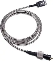 [RUAION] Krau-Ramer KBA535 Ultrasonic Thickness Cable Compatible, Dual Mini-Lemo to Lemo-00 Dual Plug, 4.9 ft. (118-140-099)