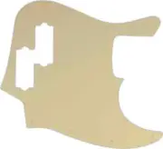 WD Custom Pickguard For Fender Reggie Hamilton Jazz Bass #06 Cream