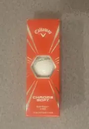 Callaway Chrome soft Soft 3-pack Golf Balls 1