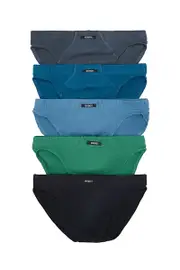 [Bonds] Bonds Men's Action Cotton Brief 5 Pack Size: 2XL 2XL Multicolor