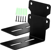 Space-Saving Wall Speaker Stand Bar Shape Holder Easy Installation for Home Entertainment