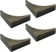 Antrader Metal Box Corner Protector Edge Safety Guard Bronze Tone 66 x 66mm Pack of 4