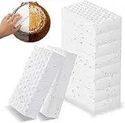 10 Pack Magic Sponge Erasers, Durable Melamine Sponge Foam Brush, Powerful Cleaning Rag Stain Remover Sponge Scourers Pads for Kitchen Dish Bathroom Wall Floor