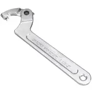 1Pcs Adjustable Motorcycle Spring Round C Shape Spanner 7" Hook Wrench 3/4"-2"