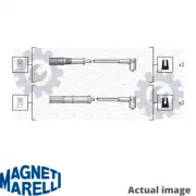 IGNITION CABLE KIT FOR FIAT LANCIA PALIO WEEKEND 178 178 B5 000 MAGNETI MARELLI