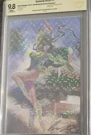 CBCS 9.8 Samuri Of Oz #1 Signed Elias Chatzoudis #1/10 Olympus 2019 Prisma Foil