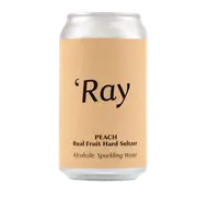 Hop Nation Ray Peach Hard Seltzer