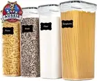 Airtight Food Storage Containers with Lids, 4 PCS 2.8L Pasta Containers for Pant