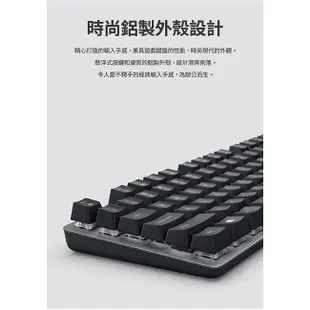 Logitech 羅技 K835 TKL 紅軸 有線鍵盤 - 黑色 現貨 廠商直送