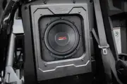 SSV Works Behind Drivers or Passenger Seat Kicker Square L7 Sub Box