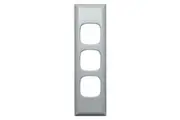 HPM Excel 3 Gang Architrave Light Switch White Cover | XLA770/3PLWE