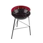 BBQ Grill Barbecue with Stand Alfresco Dining - Red / Black