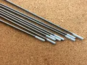 2.4mm x 150mm White Tungsten 0.8% Zr Zirconiated AC Tig Welding Electrode