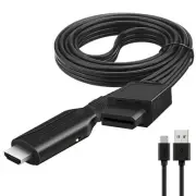 Wii to HDMI 1M(3.2FT) Cable Converter,1080P/ 720P Wii HDMI Adapter Output Vid...