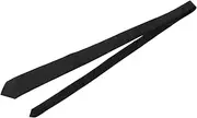 [Ipetboom] Men's Business Ties Ties for Men Diy Necktie Formal Necktie Formal Neckwear Black Polyester Yarn