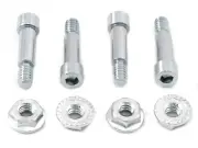 Footboard Hinge Bolt Kit Zinc Plated fits Harley Davidson