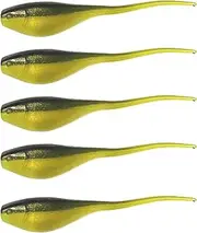 Soft Bass Fishing Lures | Artificial Fishing Bait - Realistic Fish Luring Tools, Freshwater Angling Baits for Pond River Lake