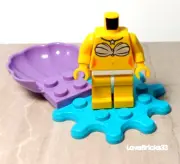 New LEGO Water Plate Splash Purple Clamshell BIKINI White Bottoms Silver Shell