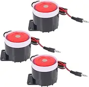 Mellisso 3X Wired Mini Siren for Home Security Alarm System Horn Siren 120DB 12V